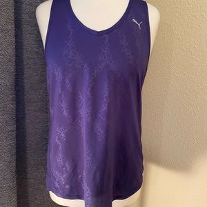 Women’s Purple Puma Tank Top